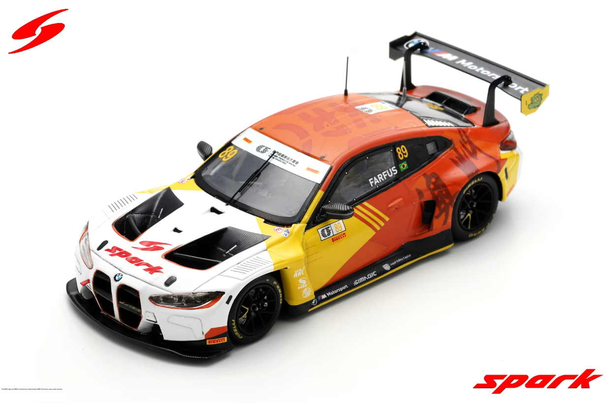 18SA035 1/18 BMW M4 GT3 No.89 Team KRC  2nd FIA GT World Cup Macau 2024 Augusto Farfus